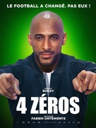 4 Z&eacute;ros - French Movie Poster (xs thumbnail)