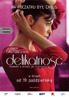 La d&eacute;licatesse - Polish Movie Poster (xs thumbnail)