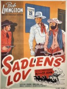 Law of the Saddle - Danish Movie Poster (xs thumbnail)