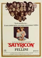 Fellini - Satyricon - Spanish Movie Poster (xs thumbnail)