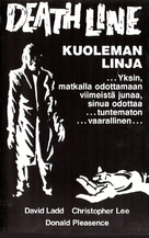 Death Line - Finnish VHS movie cover (xs thumbnail)