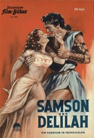 Samson and Delilah - German poster (xs thumbnail)