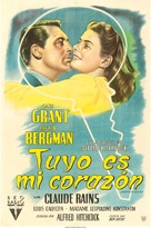 Notorious - Argentinian Movie Poster (xs thumbnail)