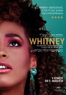 Whitney - Slovak Movie Poster (xs thumbnail)