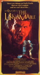 The Unnamable - VHS movie cover (xs thumbnail)