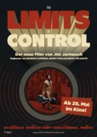 The Limits of Control - German Movie Poster (xs thumbnail)