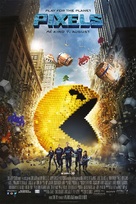 Pixels - Norwegian Movie Poster (xs thumbnail)