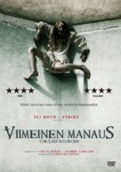 The Last Exorcism - Finnish DVD movie cover (xs thumbnail)