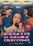 Three Smart Girls Grow Up - Italian DVD movie cover (xs thumbnail)