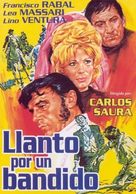 Llanto por un bandido - Spanish Movie Poster (xs thumbnail)