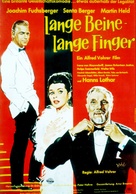 Lange Beine - lange Finger - German Movie Poster (xs thumbnail)