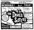 The Devil&#039;s Sisters - poster (xs thumbnail)