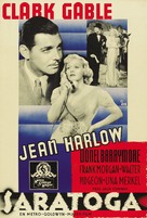 Saratoga - Swedish Movie Poster (xs thumbnail)