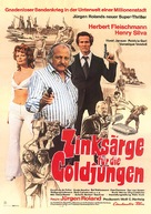 Zinks&auml;rge f&uuml;r die Goldjungen - German Movie Poster (xs thumbnail)