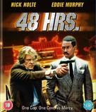 48 Hours - British Blu-Ray movie cover (xs thumbnail)