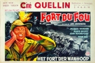 Fort-du-fou - Belgian Movie Poster (xs thumbnail)