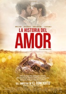 The History of Love - Spanish Movie Poster (xs thumbnail)