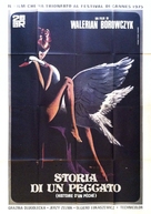 Dzieje grzechu - Italian Movie Poster (xs thumbnail)