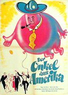 Der Onkel aus Amerika - German Movie Poster (xs thumbnail)