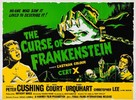 The Curse of Frankenstein - British Movie Poster (xs thumbnail)