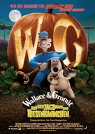 Wallace &amp; Gromit in The Curse of the Were-Rabbit - German Movie Poster (xs thumbnail)