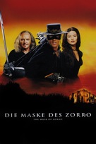 The Mask Of Zorro - German DVD movie cover (xs thumbnail)