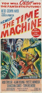 The Time Machine - Australian Movie Poster (xs thumbnail)