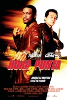 Rush Hour 3 - Spanish Movie Poster (xs thumbnail)