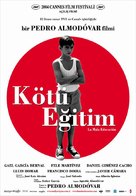 La mala educaci&oacute;n - Turkish Movie Poster (xs thumbnail)