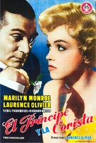 The Prince and the Showgirl - Spanish Movie Poster (xs thumbnail)