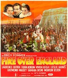 Fire Over England - British Movie Poster (xs thumbnail)