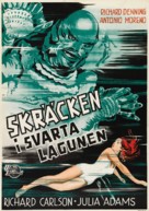 Creature from the Black Lagoon - Swedish Movie Poster (xs thumbnail)