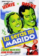 Sun Valley Serenade - Spanish Movie Poster (xs thumbnail)