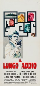 The Long Goodbye - Italian Movie Poster (xs thumbnail)