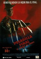 Freddy's Dead: The Final Nightmare - Spanish Movie Poster (xs thumbnail)