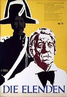 Les Mis&eacute;rables - German Movie Poster (xs thumbnail)