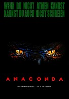 Anaconda - German Movie Poster (xs thumbnail)