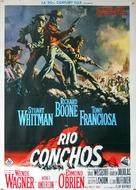 Rio Conchos - Italian Movie Poster (xs thumbnail)