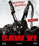 Saw VI - German Blu-Ray movie cover (xs thumbnail)