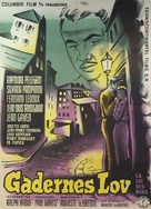 La loi des rues - Danish Movie Poster (xs thumbnail)