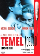 Basic Instinct - Turkish DVD movie cover (xs thumbnail)