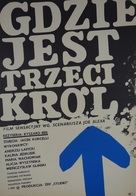 Gdzie jest trzeci kr&oacute;l - Polish Movie Poster (xs thumbnail)