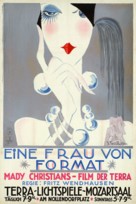 Eine Frau von Format - German Movie Poster (xs thumbnail)