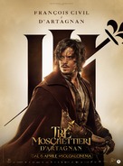 Les trois mousquetaires: D&#039;Artagnan - Italian Movie Poster (xs thumbnail)