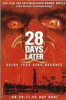 28 Days Later... - German Movie Poster (xs thumbnail)