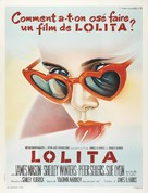 Lolita - French Theatrical movie poster (xs thumbnail)