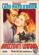The Big Land - Italian Movie Poster (xs thumbnail)