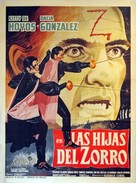 Las hijas del Zorro - Mexican Movie Poster (xs thumbnail)