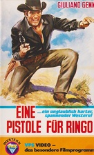 Una pistola per Ringo - German VHS movie cover (xs thumbnail)