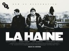La haine - British Re-release movie poster (xs thumbnail)